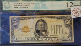 $50 1928 Gold Certificate Fr 2404 RCGS Net 12