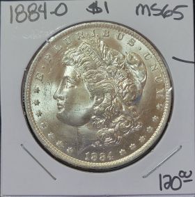1884-O $1 Uncirculated