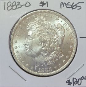1883 O $1 Uncirculated