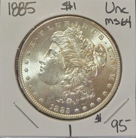1885 $1 Uncirculated