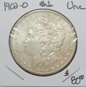 1902-O $1 Morgan Silver Dollar Uncirculated
