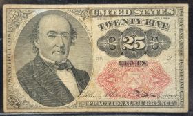 Fr#1308 Fractional Currency 25C Twenty-Five Cent Note Fifth Issue