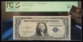 $1 1935A Fr#1610 "S" Experimental FRN Silver Certificate VF 25