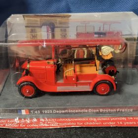Firetruck 1923 Depart Incendie Dion Bouton France Fire Truck Toy
