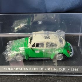 Green Taxi Volkswagon Toy Vintage