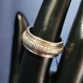Sterling Spinner Ring Size 7