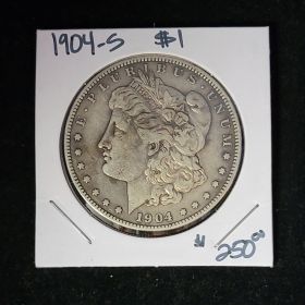 1904-S $1 Morgan Silver Dollar