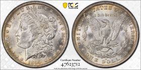 1890-O $1 Silver Morgan Dollar PCGS MS62 47623712