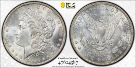 1883-O $1 Silver Morgan Dollar PCGS MS64 47624587