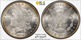 1878-CC $1 Silver Morgan Dollar PCGS MS62  48035918