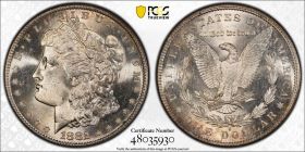 1881-S $1 Silver Morgan Dollar PCGS MS64  48035930