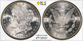 1881-S $1 Silver Morgan Dollar PCGS MS65  48035932