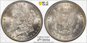 1883-O $1 Silver Morgan Dollar PCGS MS65  48035934