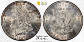 1897-S $1 Silver Morgan Dollar PCGS MS64  48035940