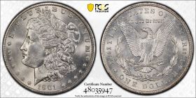 1901-O $1 Silver Morgan Dollar PCGS MS64  48035947