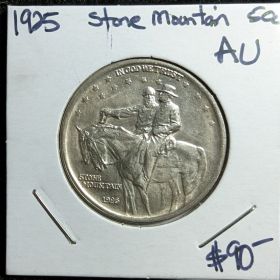1925 Stone Mountain 50c AU