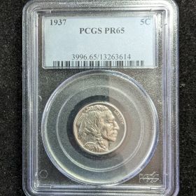 1937 PCGS PR65 Buffalo Nickel 5c