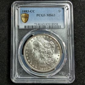 1883-CC PCGS MS63 Silver Morgan Dollar $1 43918958