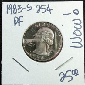 1983-S Proof Washington Quarter 25c PF
