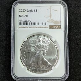 2020 Eagle $1 NGC MS 70 5832641-364