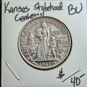 1961 Kansas Statehood Centennial BU