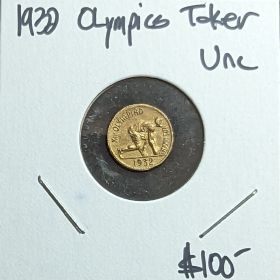 1932 Olympics Token UNC