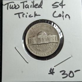 Trick Coin Double Tailed 5c Nickel