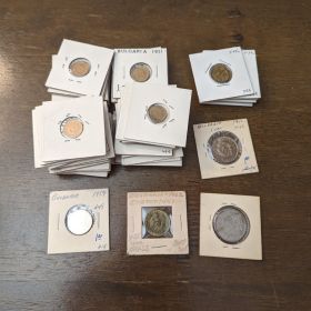 Bulgaria lot of 54 Coins