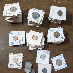 Denmark Lot of 100 Coins
