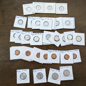Hungary Lot of 92 Coins