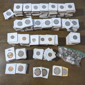 Mexico Lot of 525 Coins