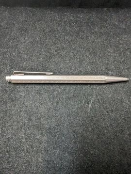 Caran D'Ache Silver Ballpoint Pen Swiss Made