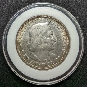 USA Columbian Exposition Half Dollar Coin 50c