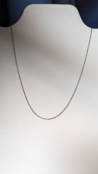 Women's Sterling Silver (.925) Rope Chain Necklace - 18 Inches 