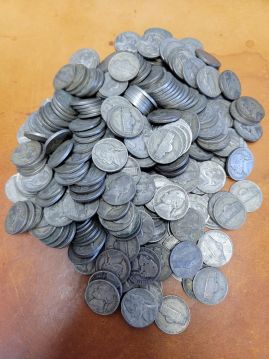 $15.45 in Face (309 coins) 35% Silver War Nickels